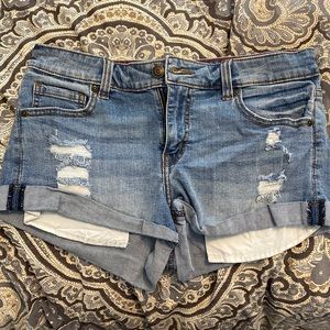 Jean shorts size medium super stretchy